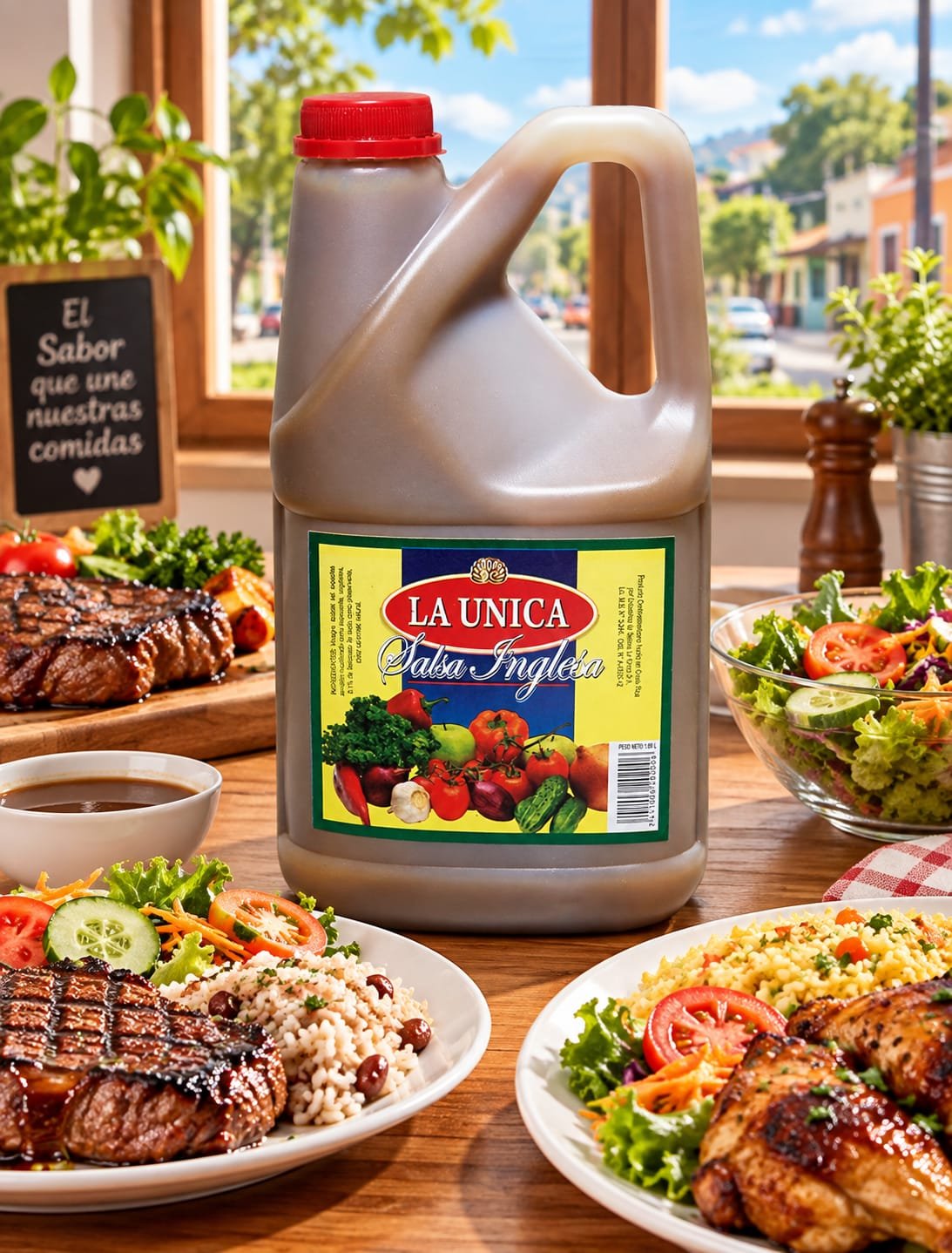 Salsa Inglesa La Unica 1800g
