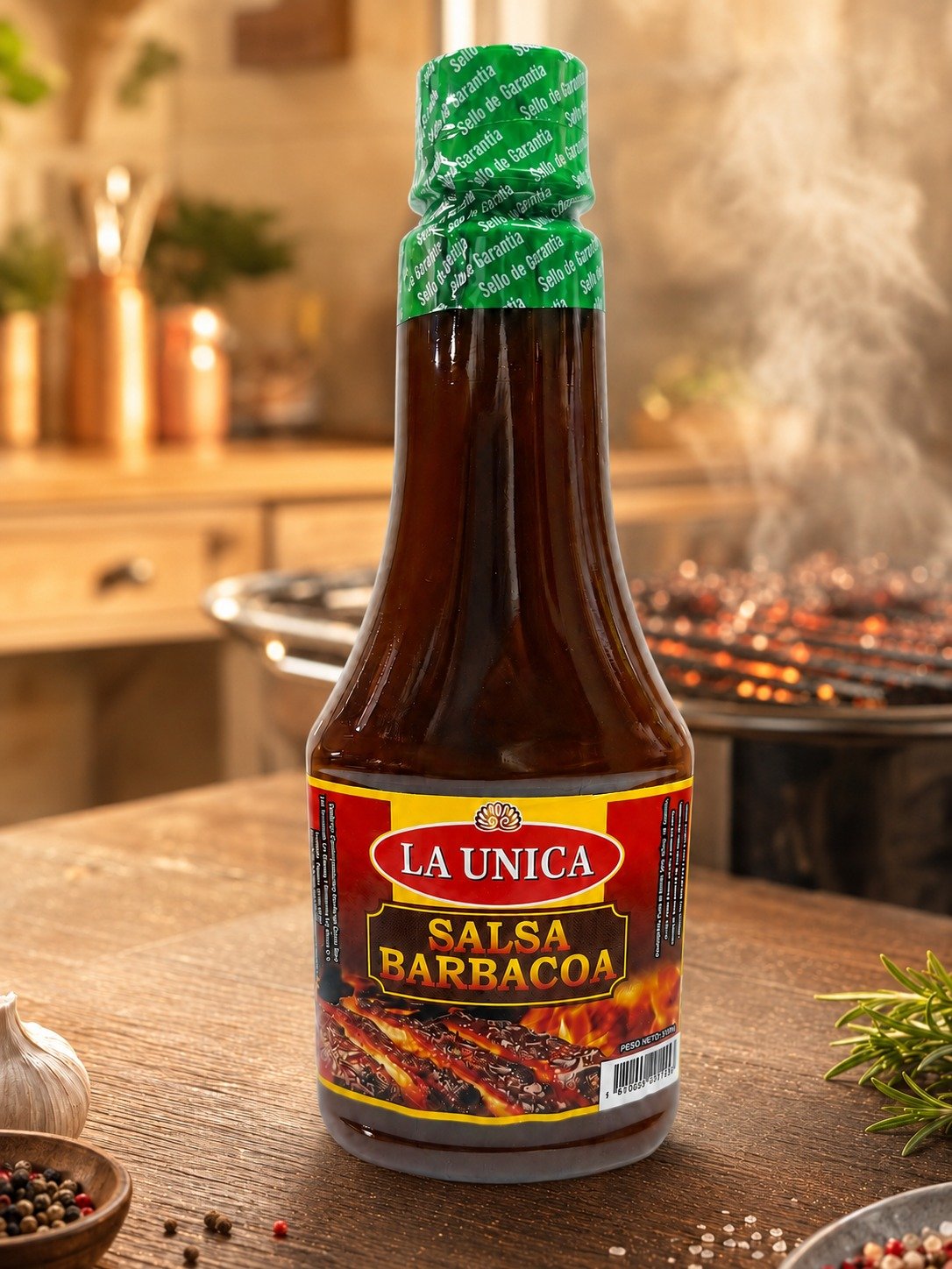 Salsa BBQ La Unica 365g