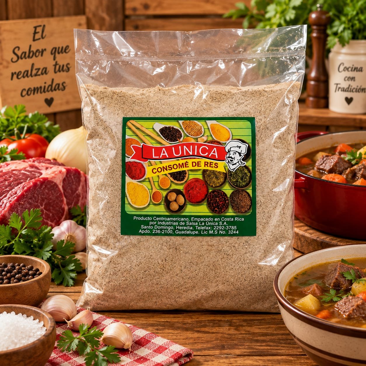 Consome Res La Unica 500g