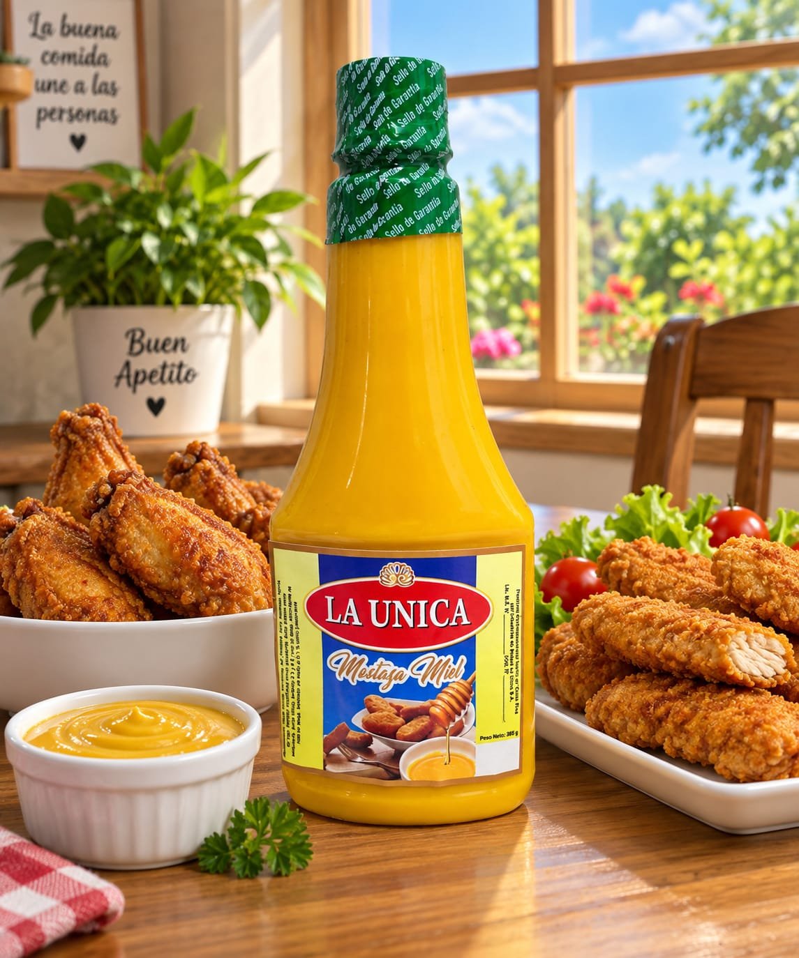 Mostaza  Miel La Única 365 g