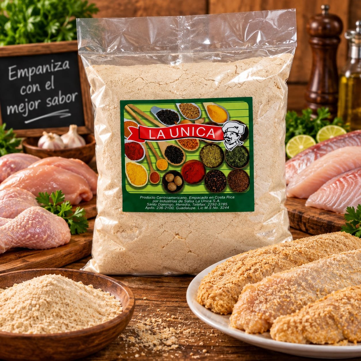 Empanizador La Unica 500g